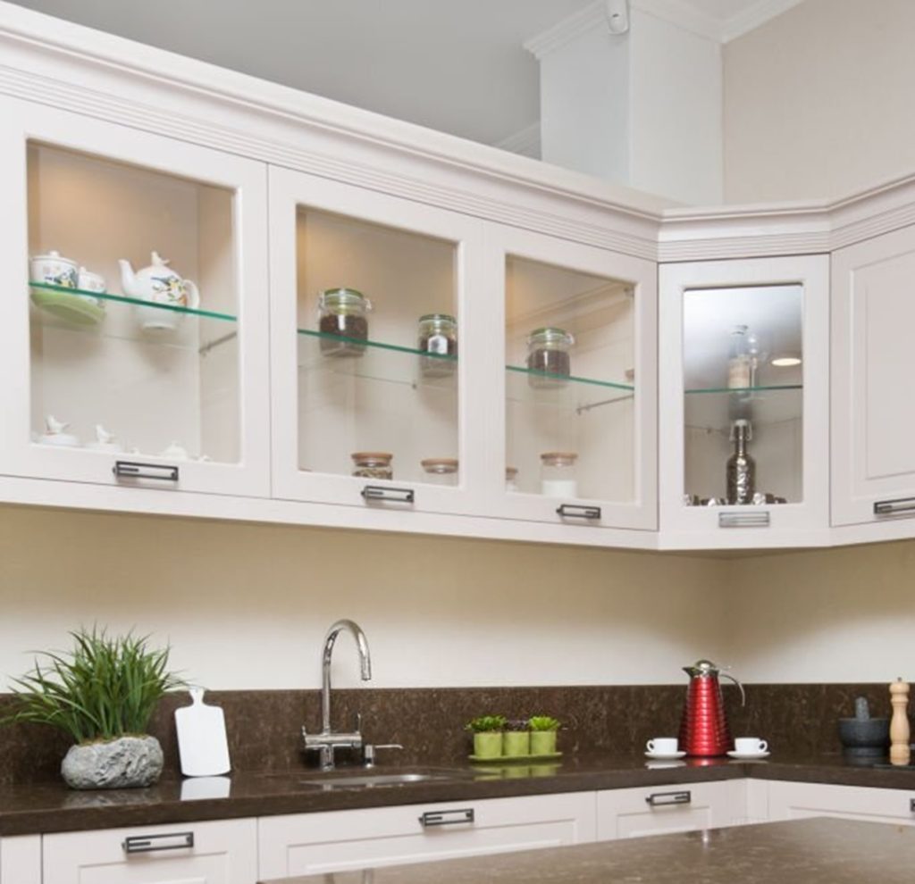 Enhance Your Home With Glass Kitchen Cabinets