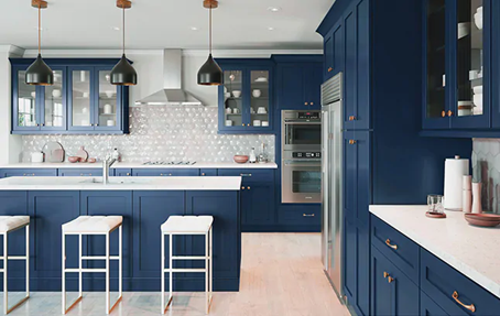 The Rise of Blue Kitchen Cabinets