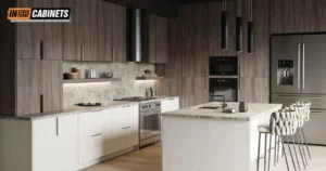 Fabuwood-Illume-Tuscany-Wood-Texture-Two-Tone-Kitchen-with-White-Island