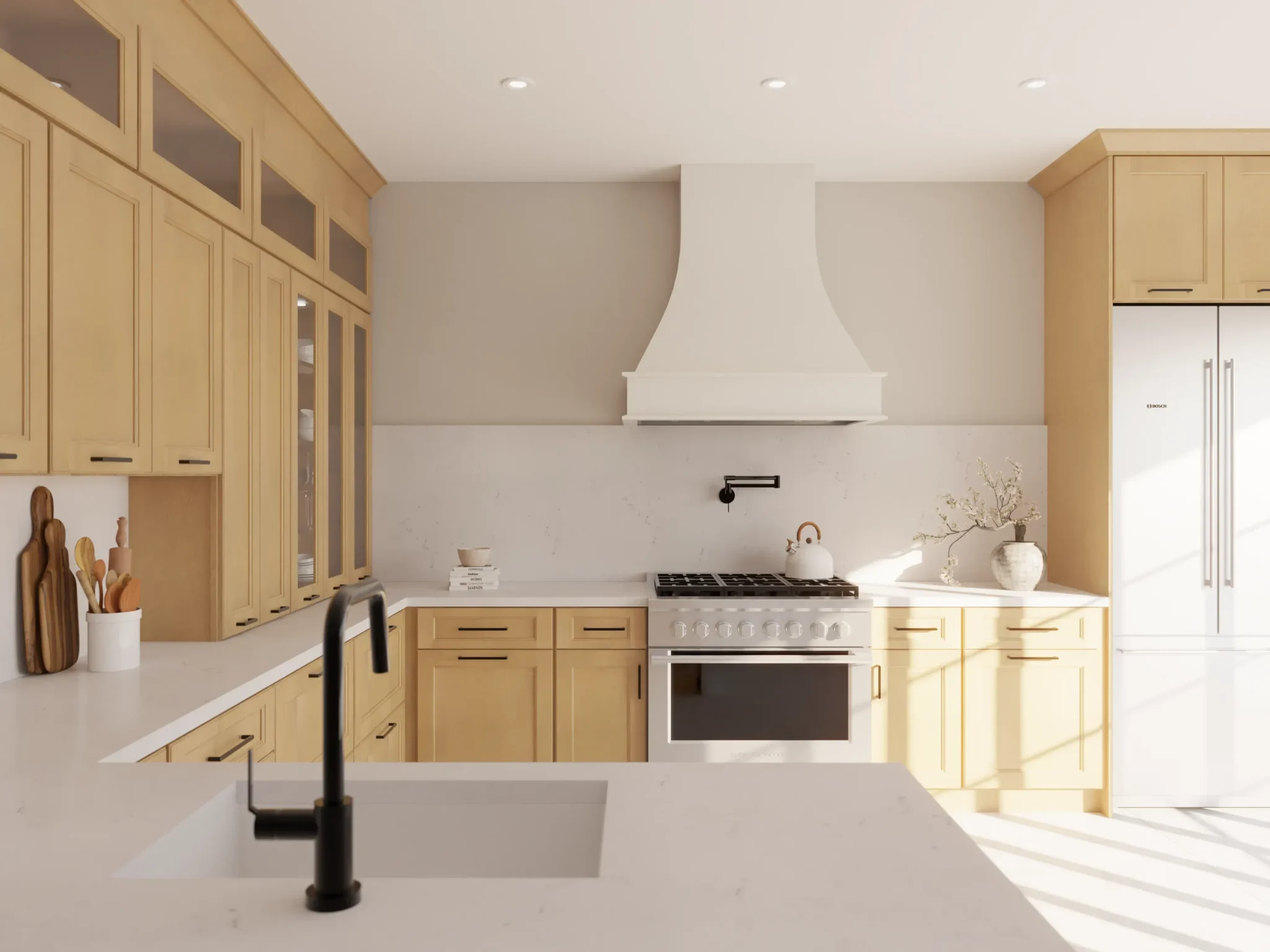 Plain & Fancy custom cabinets