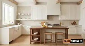what-color-backsplash-with-cream-cabinets-zellige-tile