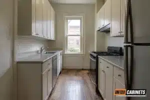galley-kitchen-cabinets-rowhouse-washington-dc